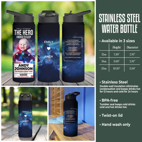 Personalized Baby Sorcerer Supreme Tumbler – Funny CNN Superhero Gift for Moms